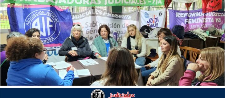 COMENZÓ UN NUEVO ENCUENTRO DE MUJERES Y LTTNB JUDICIALES DE LA FJA