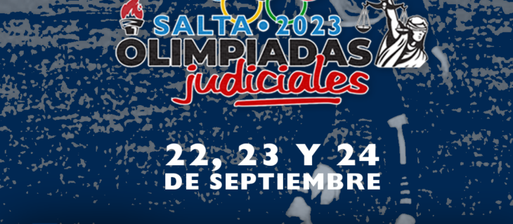 CUENTA REGRESIVA: CON MÁS DE 450 INSCRIPTXS SE VIENEN LAS OLIMPIADAS NACIONALES JUDICIALES